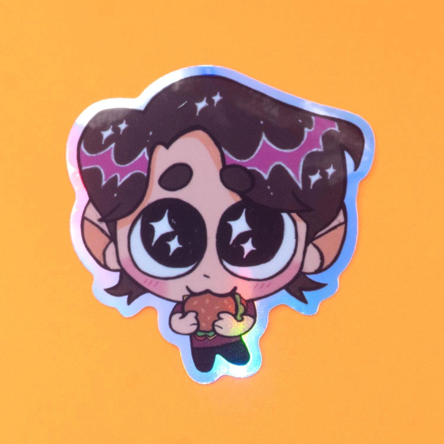 Jerma Burger Holo Sticker