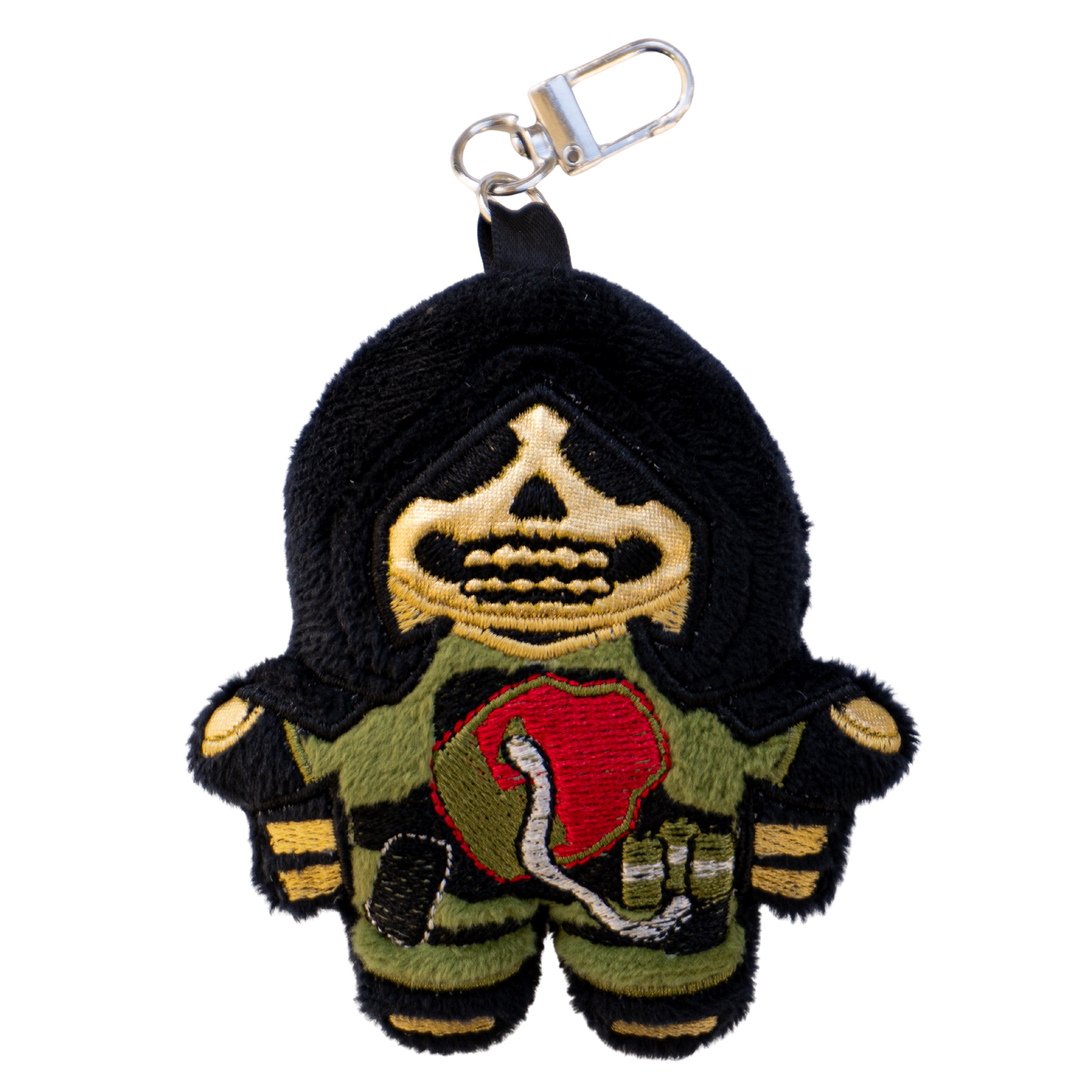 Death Stranding Higgs Plushie Keychain