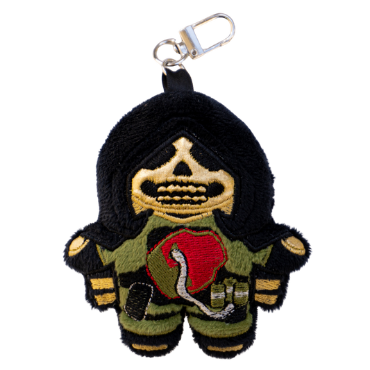 Death Stranding Higgs Plushie Keychain