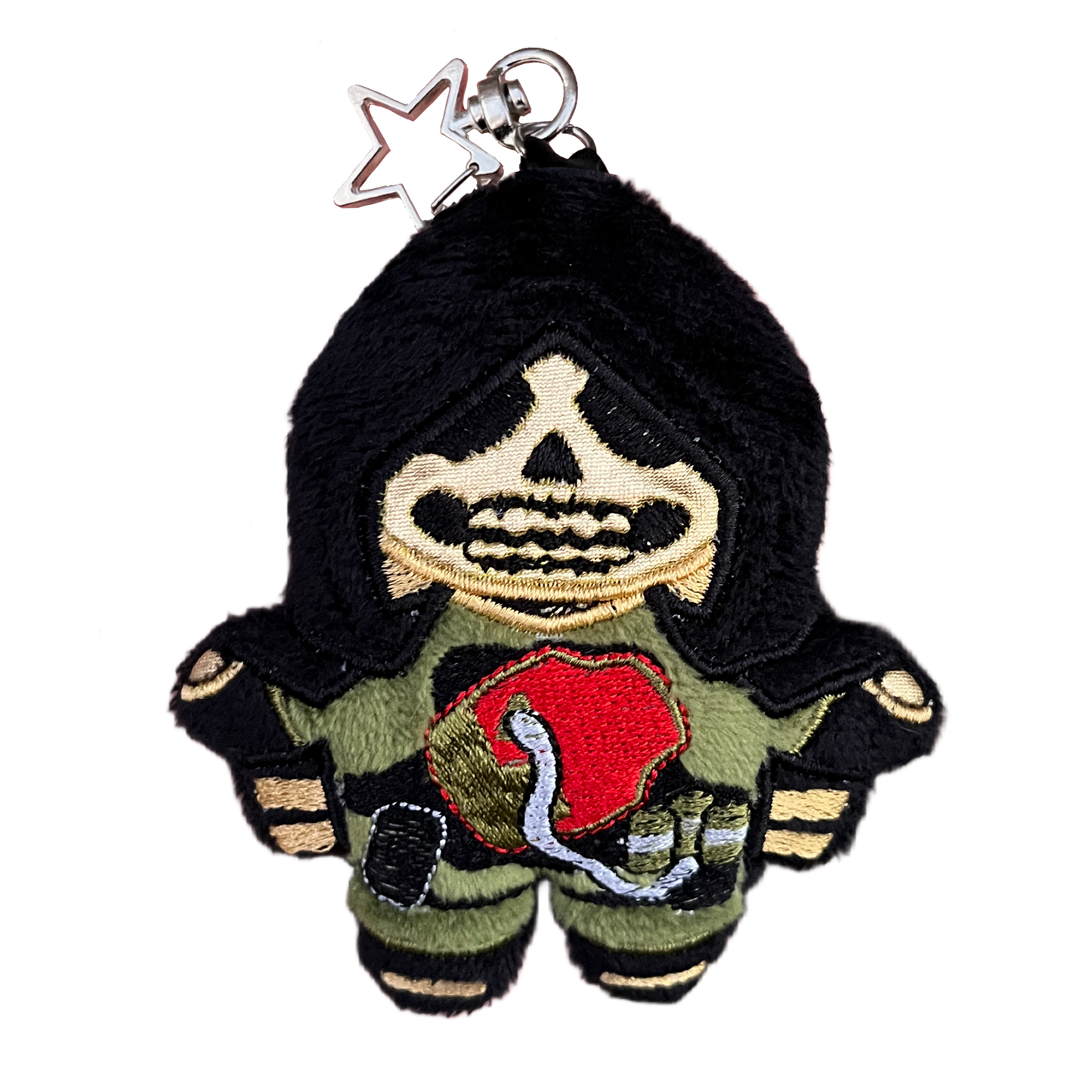 Death Stranding Higgs Plushie Keychain