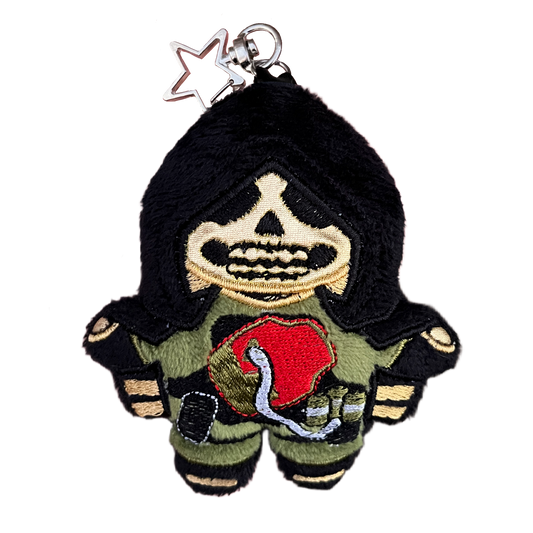 Death Stranding Higgs Plushie Keychain