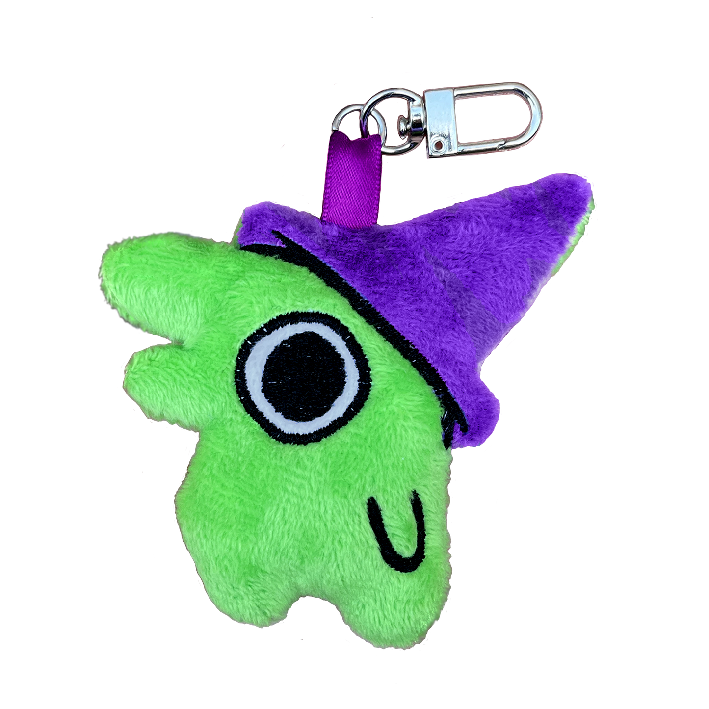 Smiling Friends Glep Plushie Keychain