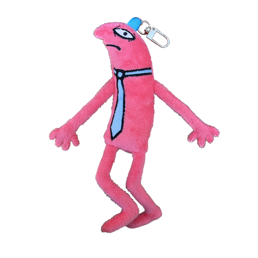 Smiling Friends Allan Plushie Keychain