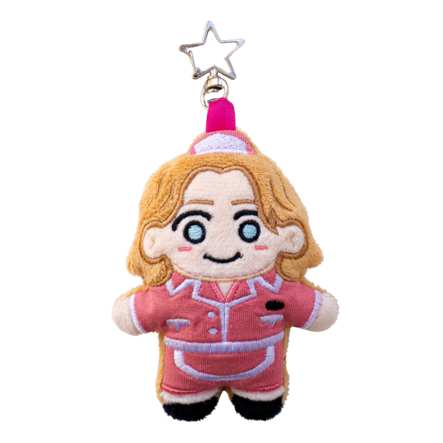 Rose Marigold Plushie Keychain