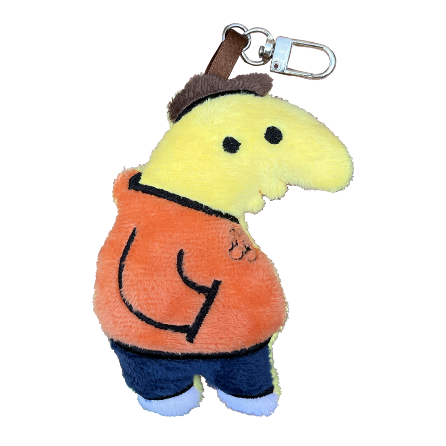 Smiling Friends Charlie Plushie Keychain