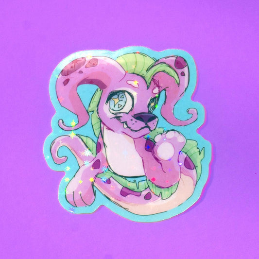 Neopets Maraquan Gelert Vinyl Sticker