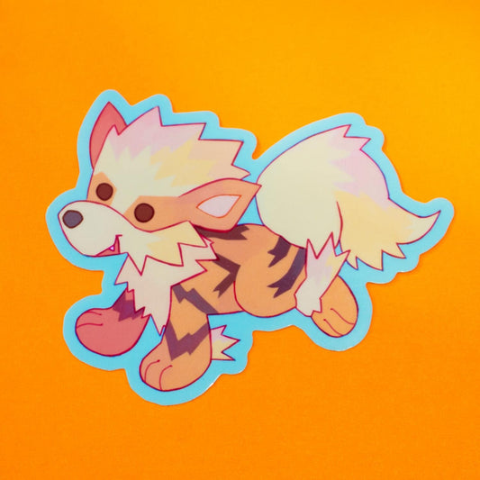 Arcanine Vinyl Sticker