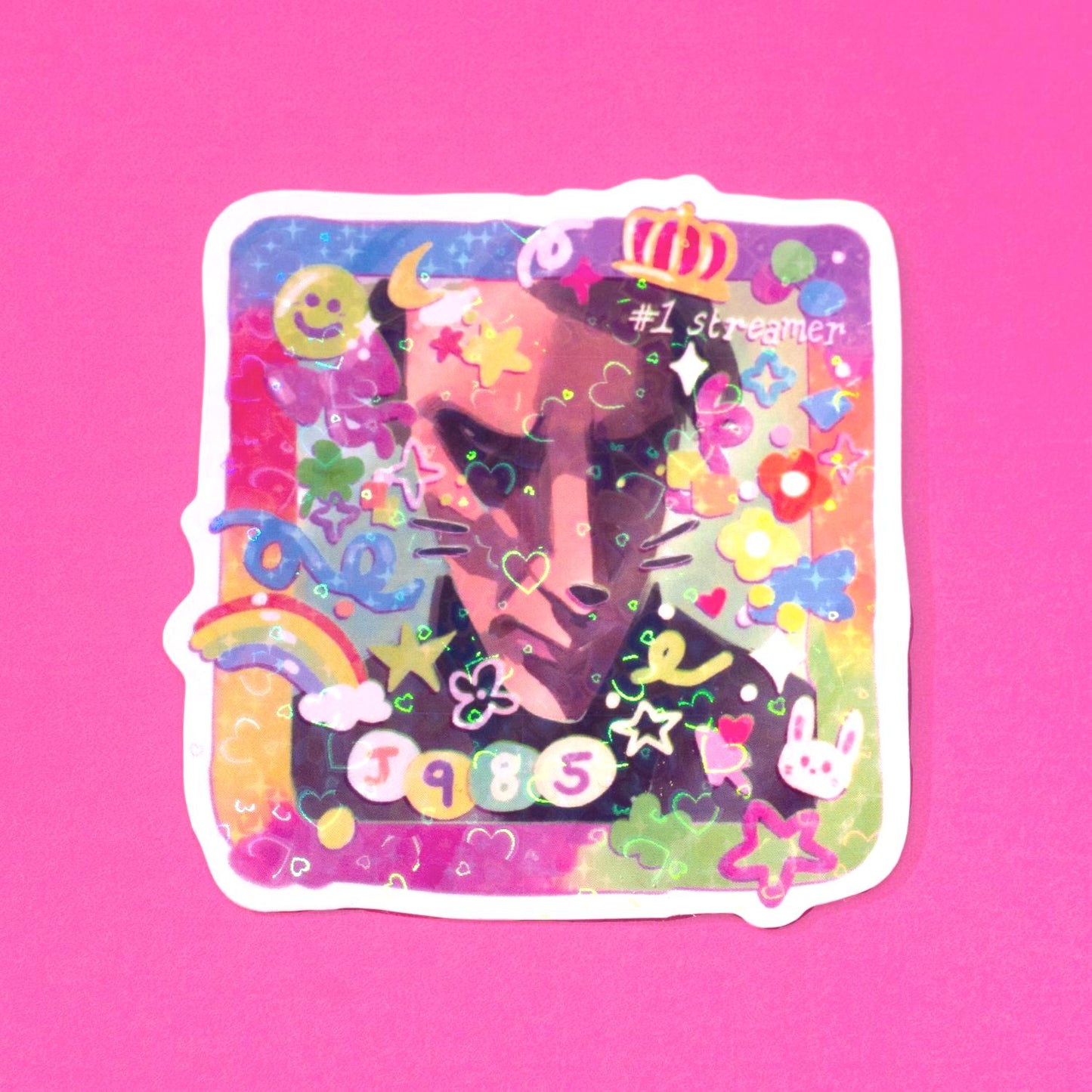 Jerma Photocard Vinyl Sticker