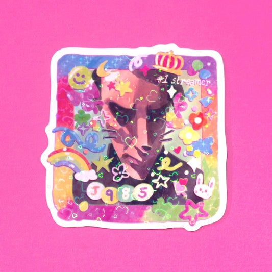 Jerma Photocard Vinyl Sticker