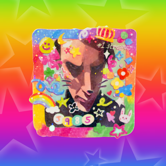 Jerma Photocard Vinyl Sticker