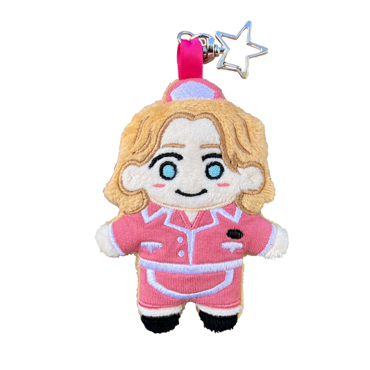 Rose Marigold Plushie Keychain
